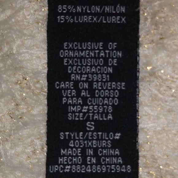 XOXO Adorable Fuzzy White & Gold Cheetah Print Cardigan 💛🤍😍 - Picture 6 of 9